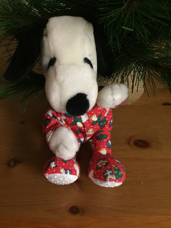 christmas snoopy doll