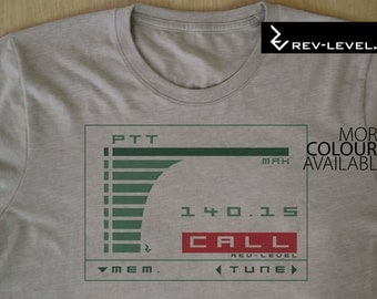 Metal Gear Solid Codec Screen T-Shirt - Inspired by Kojima's MGS by Rev-Level
