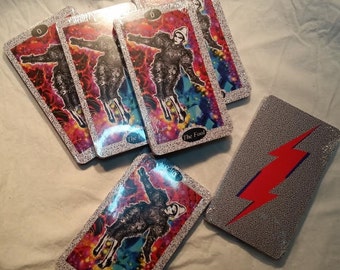 Custom Made MAJOR ARCANA ONLY David Bowie Tarot Deck (Kickstarter Funded!)