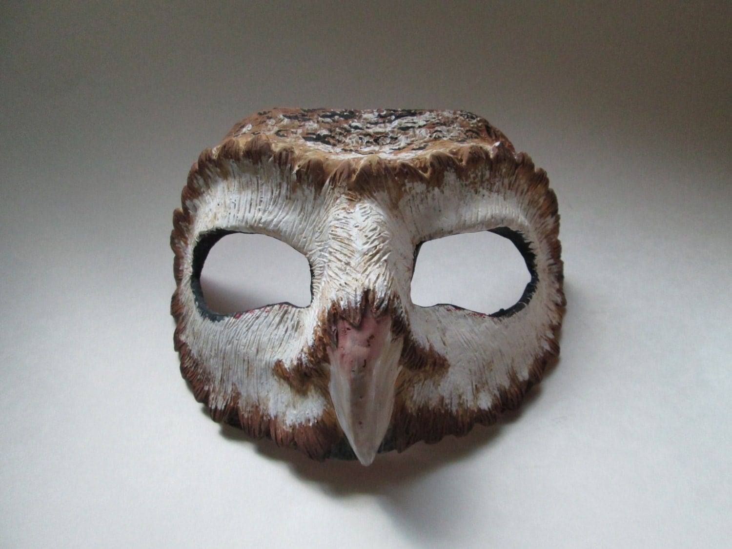 Barn Owl mask masquerade mask costume mask fantasy forest