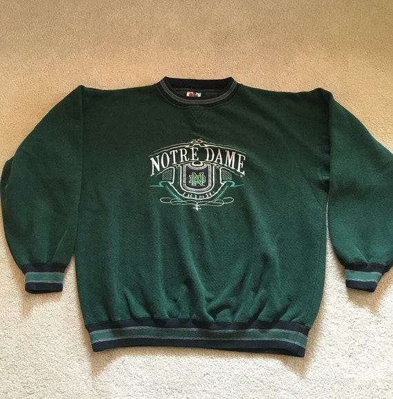 Vintage Notre Dame Midwest Embroidery Sweatshirt
