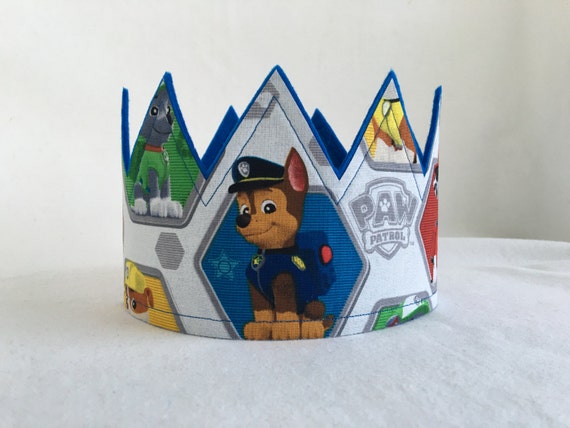 Paw Patrol Crown Paw Patrol Birthday Party by CreationsColleen
