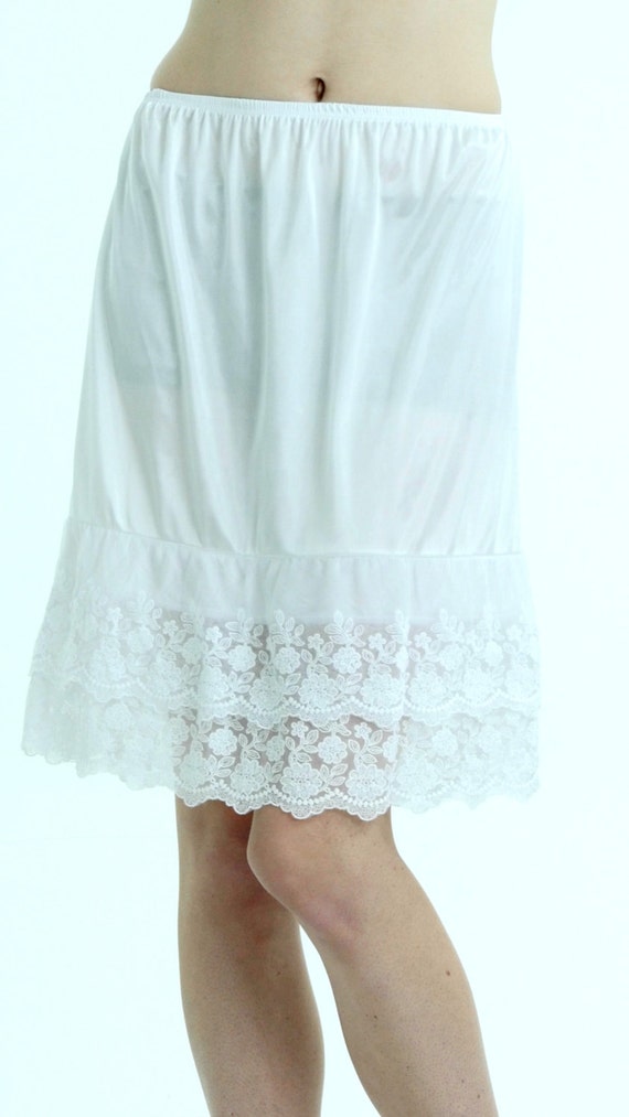FGBF Skirt Extender Dress Woen Slip Dresses Under Lace Cotton