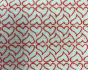 100% cotton Little sweetheart RED 58 in w Fabric by the yard