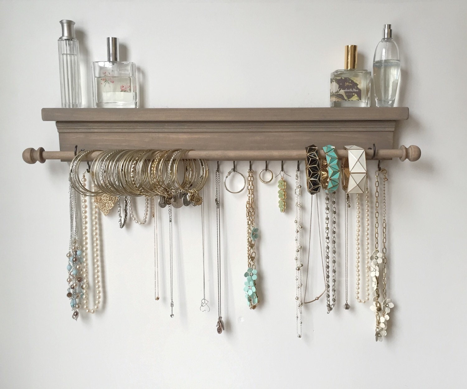 Jewelry Organizer Hanging Jewelry Shelf by