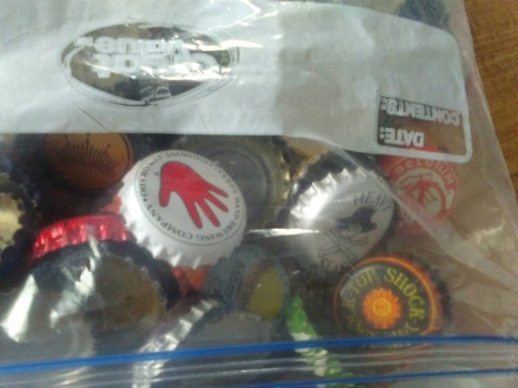 Over 100 Assorted Used Beer Bottle Caps by TheEclecticMushroom