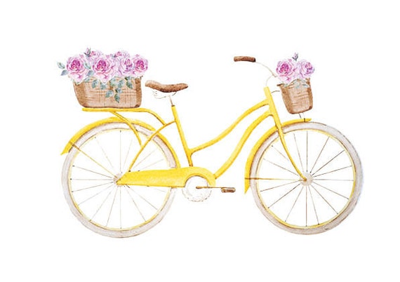 yellow bike clipart - photo #20