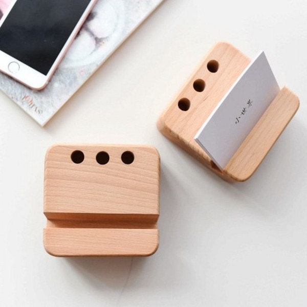 Pen holder Business card holder Phone holder Desk