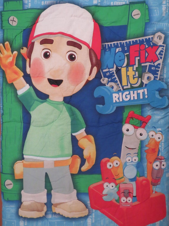 Handy Manny Twin comforter