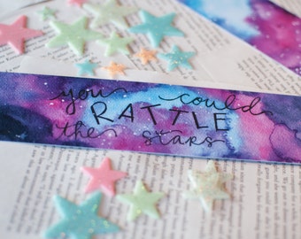 Throne of glass Bookmark // You Could Rattle The Stars