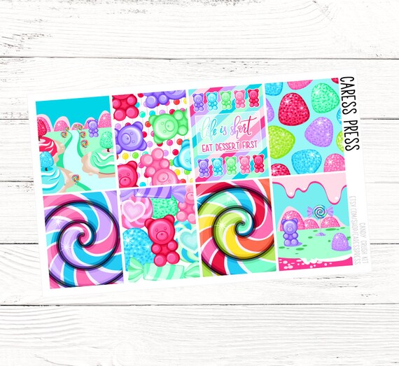 Candy Crush Full Boxes 8 Stickers