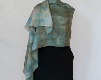 Hand dyed plant dyed silks by earthsilks on Etsy