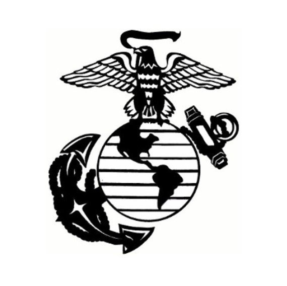 Marine Corps Eagle Globe & Anchor Decal EGA by TTandMbyJennie