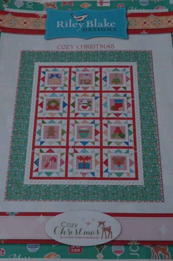 Riley Blake Cozy Christmas Quilt Kit by DnLCountryQuilting on Etsy