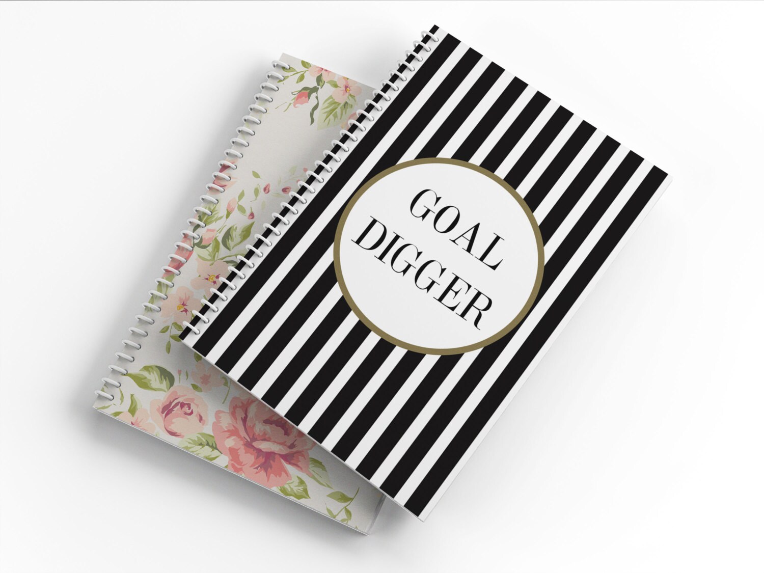 Goal Digger Notebook Journal Inspirational by manhattandarling