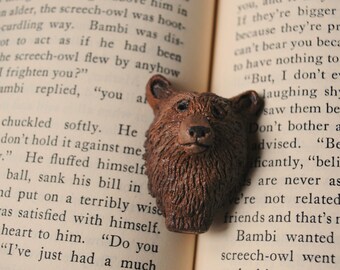 Handmade Ceramic Bear Whistle