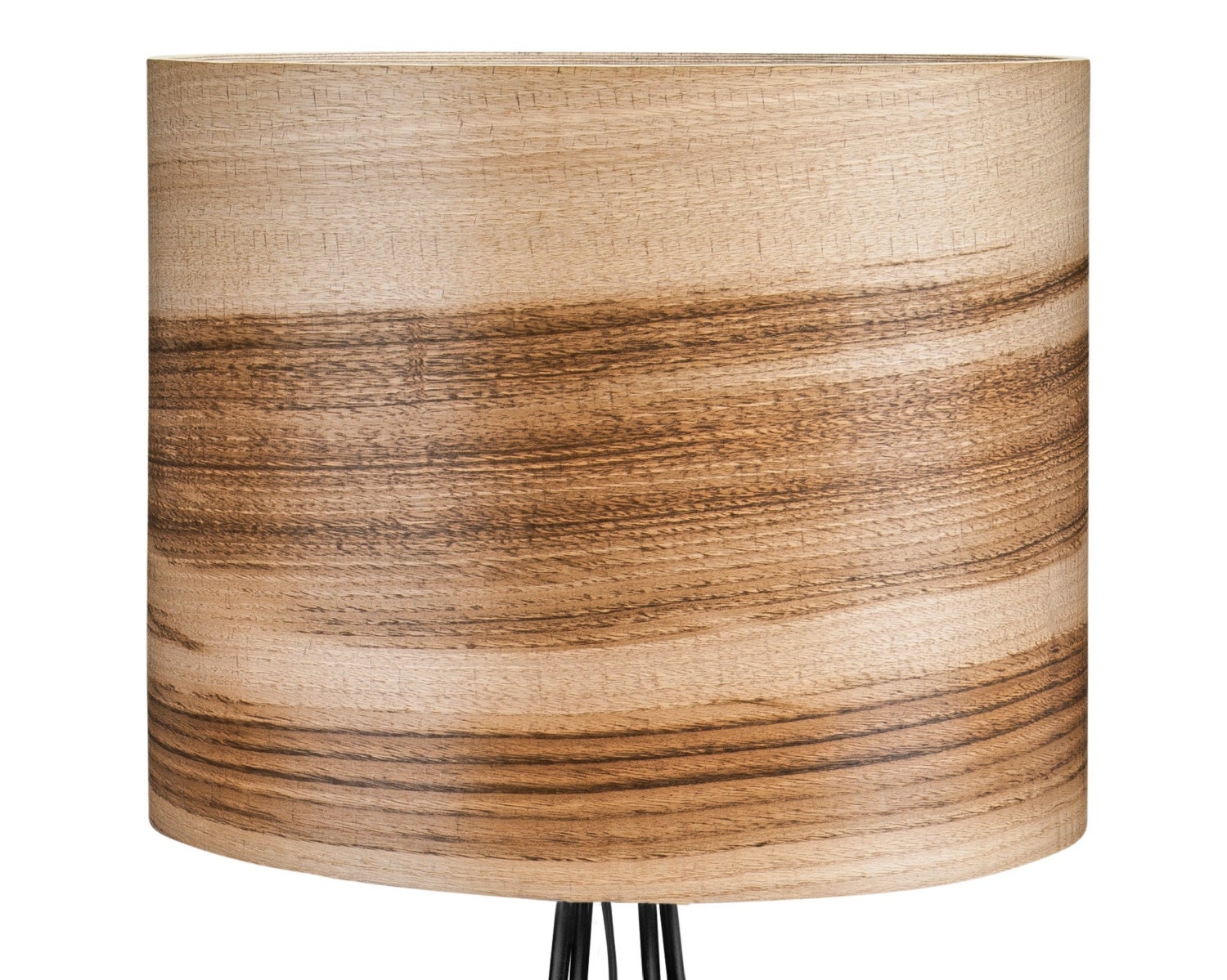 wooden floor lamp/natural wood lamps/veneer by Sponndesign on Etsy