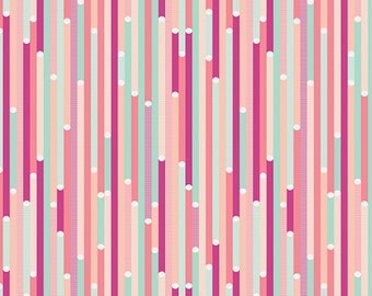 Art Gallery KNIT Fabric - Parallel Segments Quartz - GEOMETRIC BLISS Collection - Designed by Jeni Baker