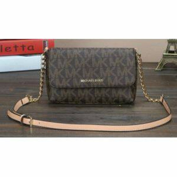 Mk tan brown crossbody bag by NCPPreciousJewels on Etsy