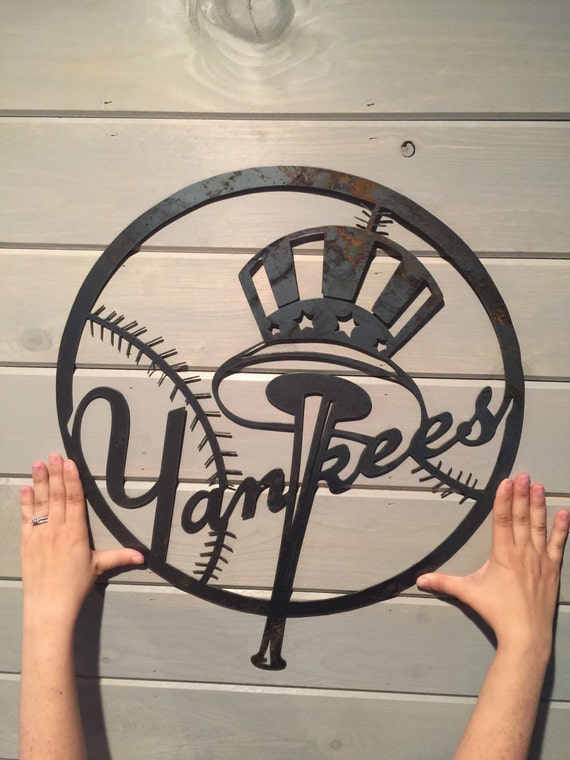 New York yankees metal art yankees home decor New York
