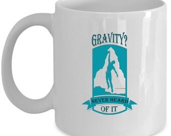 Rock Climbing Coffee Mug Perfect Gift for Your Dad, Mom, Boyfriend, Girlfriend, or Friend - Proudly Made in the USA!