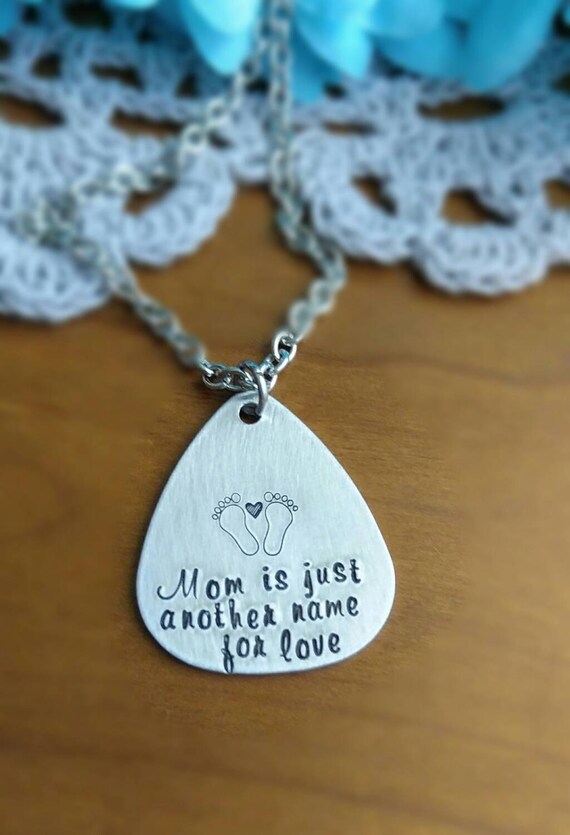 Mom is Just another word for love Necklace Personalized