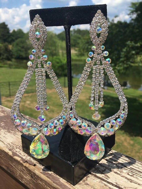 Large Chandelier Earrings Long Chandelier Earrings Miss