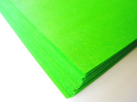Greenery Color Paper | 50 sheet Light Green Origami Paper Sheets from ...