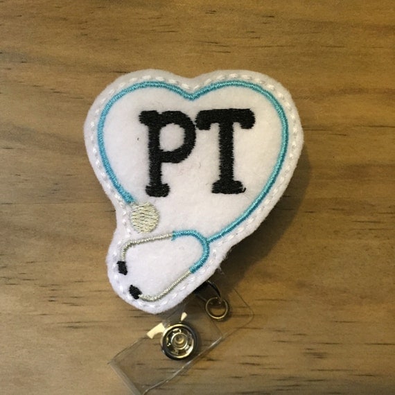 Physical Therapy PT Badge Reel