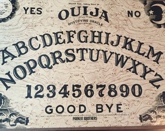 Vintage Ouija board, 1972, Parker Brothers, MA