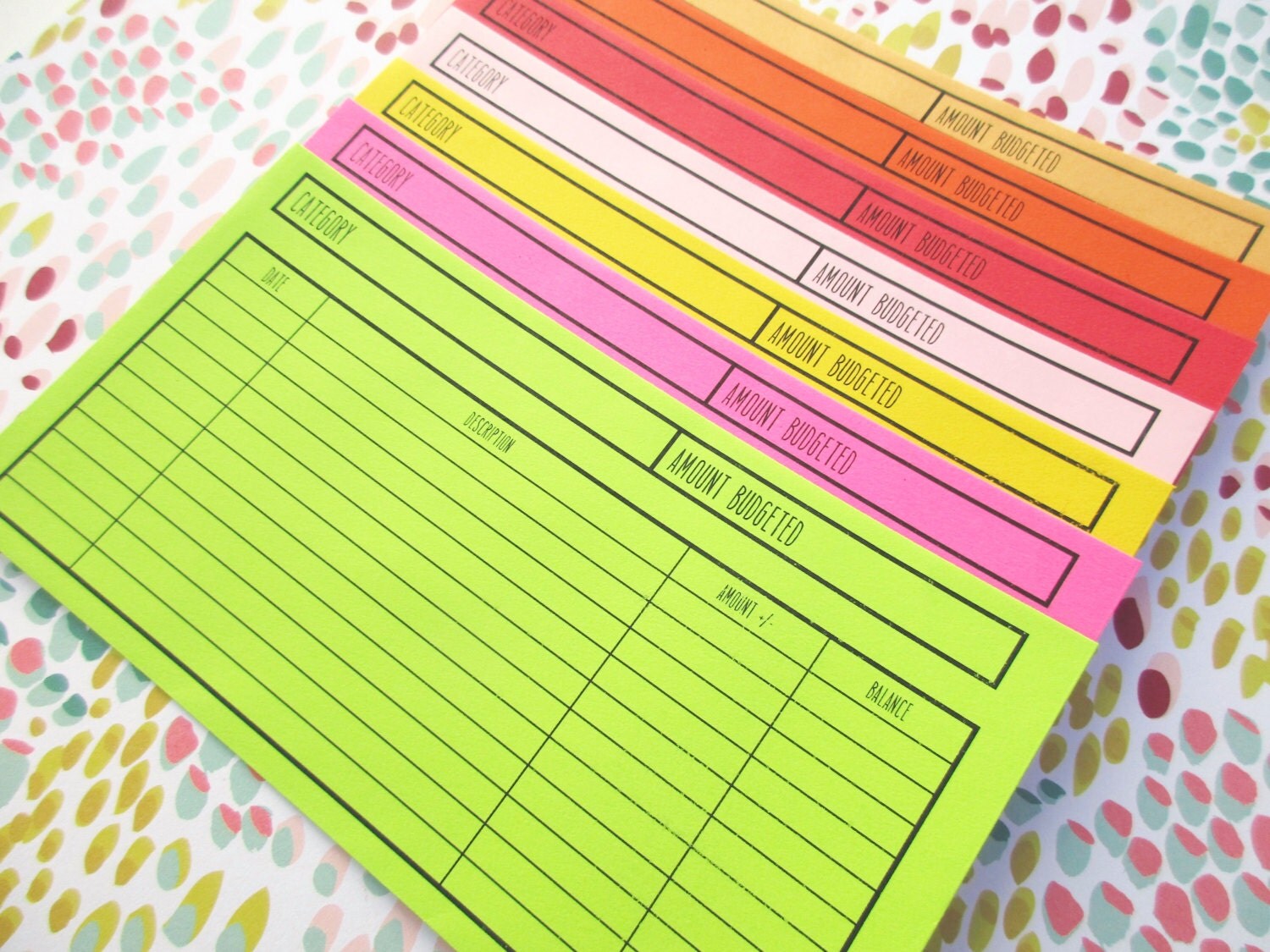 Cash Envelope System Printed Envelopes Dave Ramsey