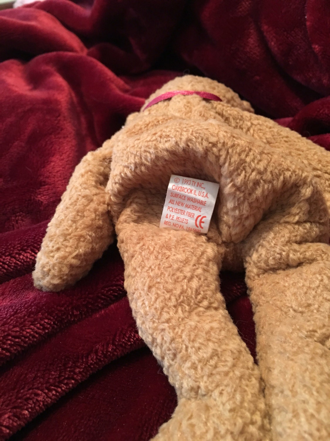 ty beanie brown bear