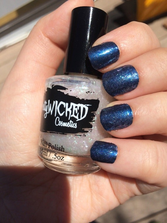 Iridescent Flake Glitter Nail Nail Polish, Elodie Polish, Glitter Nail