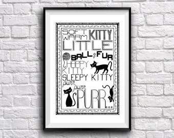 Soft Kitty, Warm Kitty Poster