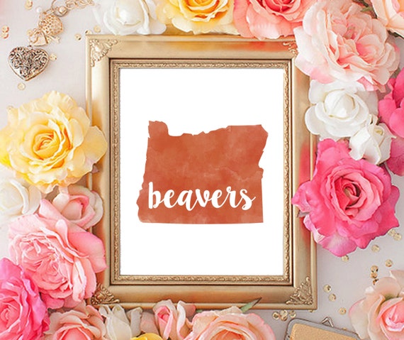 oregon-state-beavers-watercolor-state-printable-8x10