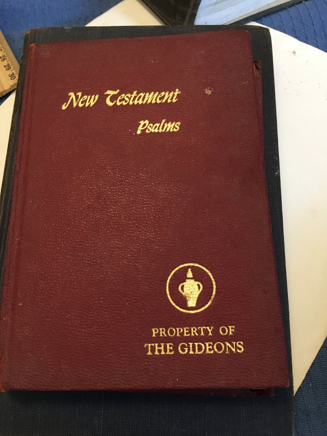 1966 Gideon NEW TESTAMENT Bible...Free by MadeasAttic on Etsy