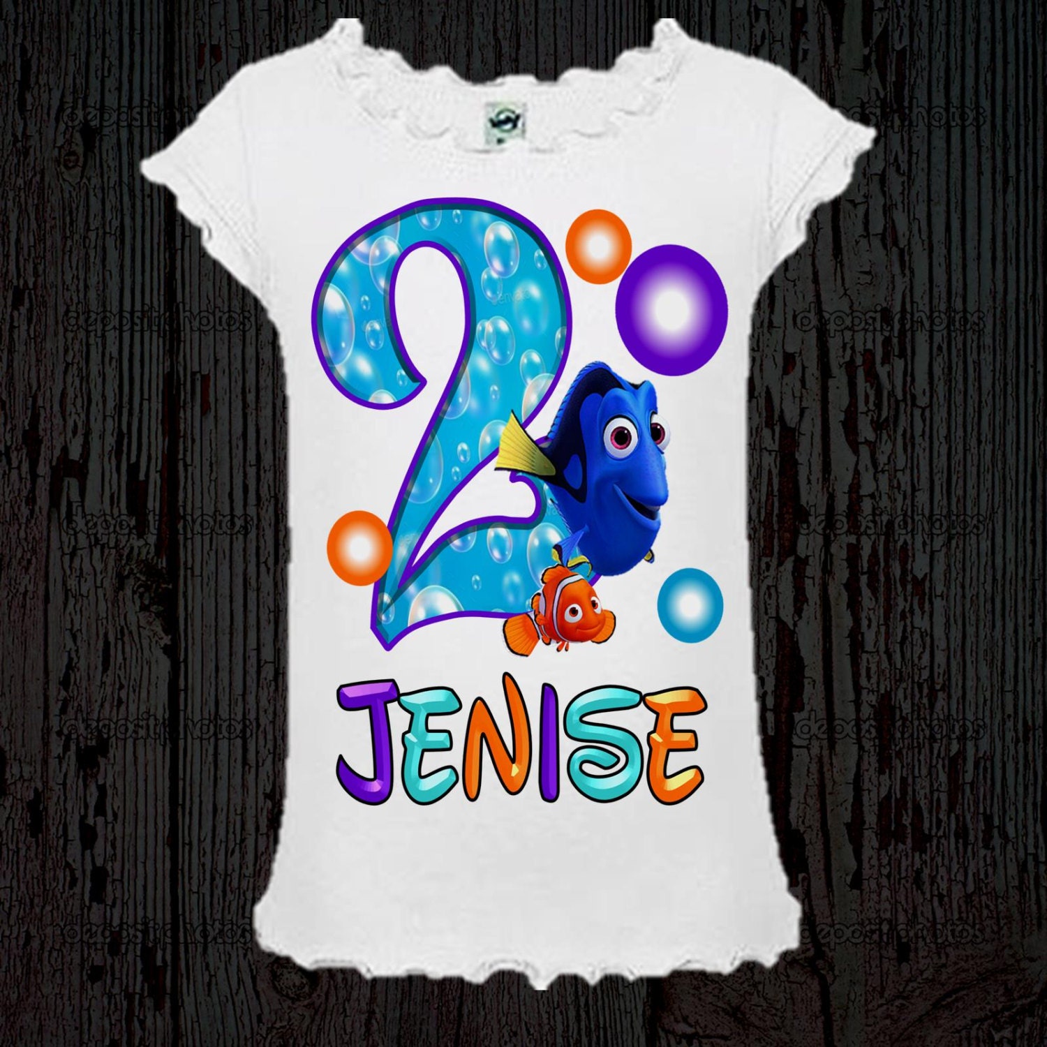 nemo birthday shirt