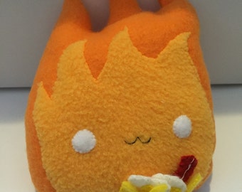 studio ghibli calcifer plush