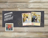 Easter timeline - Template for photographers ,Facebook timeline cover template photo,Easter day timeline