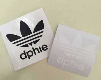 Custom Sorority Adidas Logo Decal