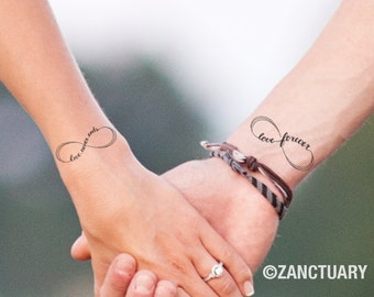 Unendlich tattoo Etsy