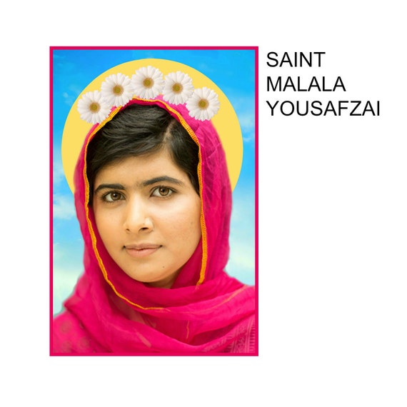 St. Malala Yousafzai Patron Saint of Education for Women