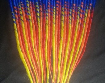 30 Single Ended Transitional Synthetic Dreads