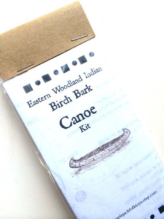 birch bark canoe kit eastern woodlands