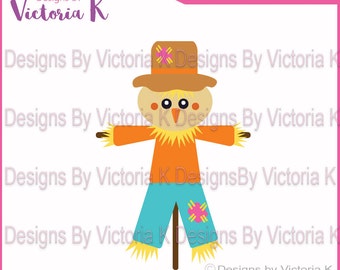 Scarecrow, Fall, Halloween, Thanksgiving, SVG, PNG, EPS Files, Cricut Design Space, Vinyl cut Files