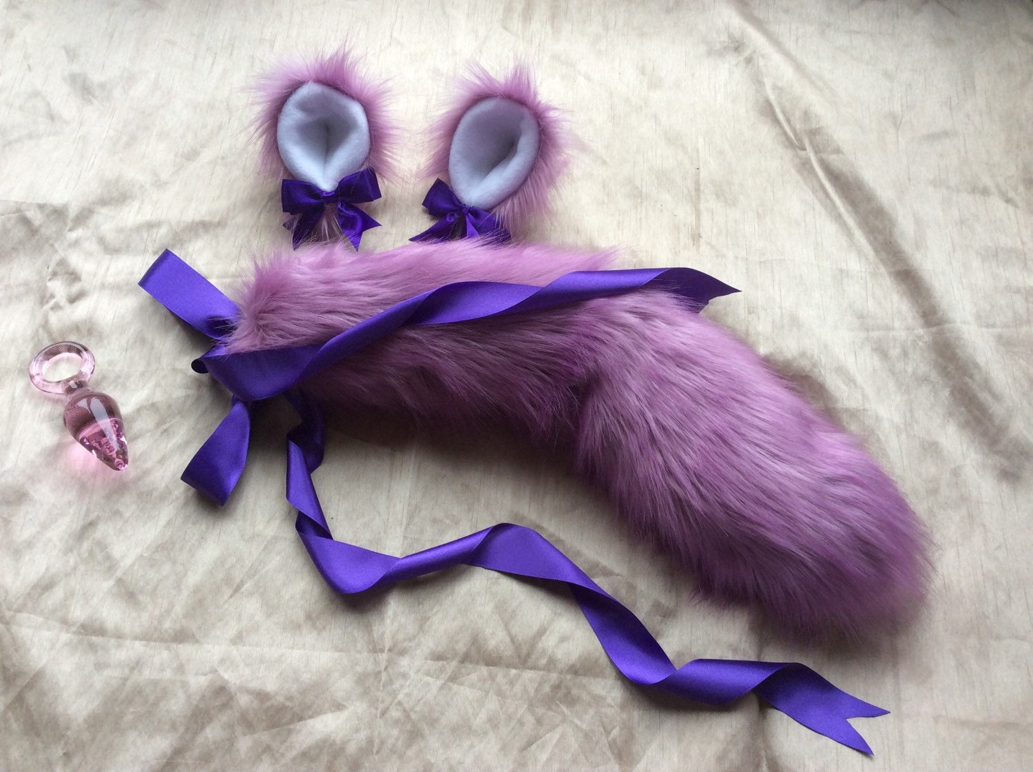 Kitten play set Tail Ears Looped Plug mature