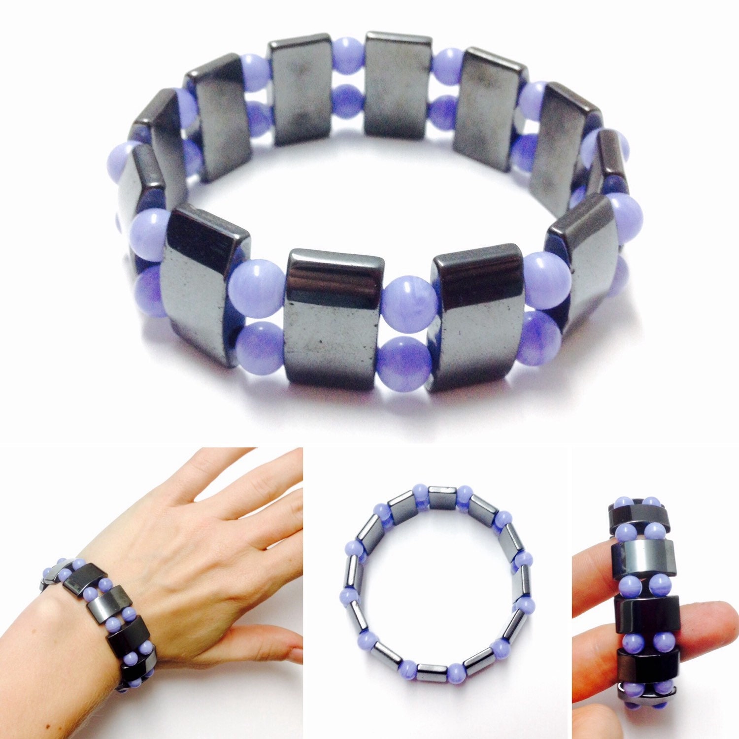 Hematite Bracelet Womens Hematite Bracelet Womens Gemstone