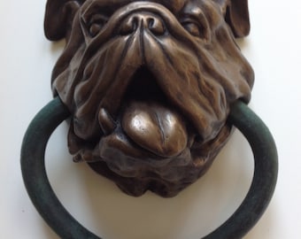English Bulldog Doorknocker