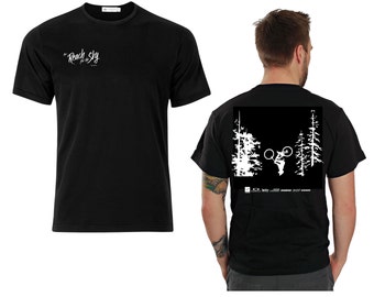 T-Shirt, mountain bike shirt, men's shirts, mountain bike gift, gift for mountain biker, gift for cyclist, Mountain Bike movie, Bike T-Shirt