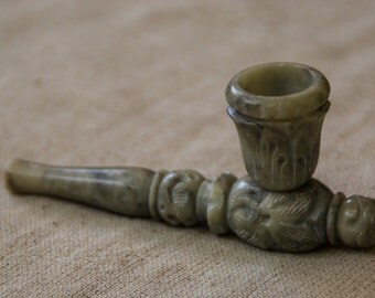 Stone pipe | Etsy